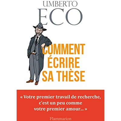 Umberto Eco Comment Écrire Sa Thèse - Publicité Umberto Eco Comment Écrire Sa Thèse - Publicité