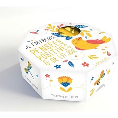 Larousse Je T'Offre Des Pensées Positives & De La Joie - Publicité Larousse Je T'Offre Des Pensées Positives & De La Joie - Publicité