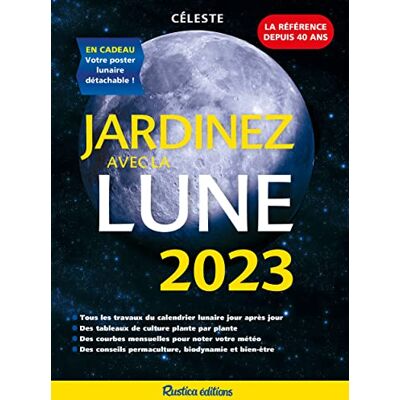 Céleste Jardinez Avec La Lune 2023 - Publicité Céleste Jardinez Avec La Lune 2023 - Publicité