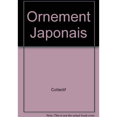 Collectif Ornement Japonais - Publicité Collectif Ornement Japonais - Publicité