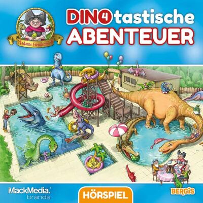 Thomas Blubacher Madame Freudenreich: Dinotastische Abentuer Vol. 4 - Publicité Thomas Blubacher Madame Freudenreich: Dinotastische Abentuer Vol. 4 - Publicité