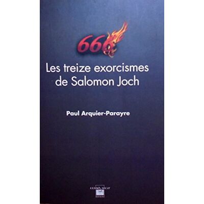 Les Treize Exorcismes De Salomon Joch - Publicité Les Treize Exorcismes De Salomon Joch - Publicité