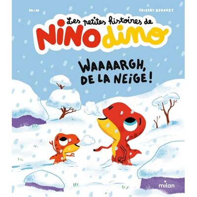 Mim Les Petites Histoires De Nino Dino. Waaaargh, De La Neige ! - Publicité Mim Les Petites Histoires De Nino Dino. Waaaargh, De La Neige ! - Publicité