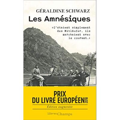Géraldine Schwarz Les Amnésiques - Publicité Géraldine Schwarz Les Amnésiques - Publicité