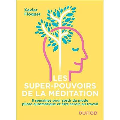 Xavier Floquet Les Super-Pouvoirs De La Méditation : 8 Semaines Pour Sortir Du Mode Pilote Automatique Et Être Serein Au Travail - Publicité Xavier Floquet Les Super-Pouvoirs De La Méditation : 8 Semaines Pour Sortir Du Mode Pilote Automatique Et Être Serein Au Travail - Publicité
