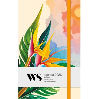Agenda 2026 : Fleurs Tropicales - Publicité Agenda 2026 : Fleurs Tropicales - Publicité