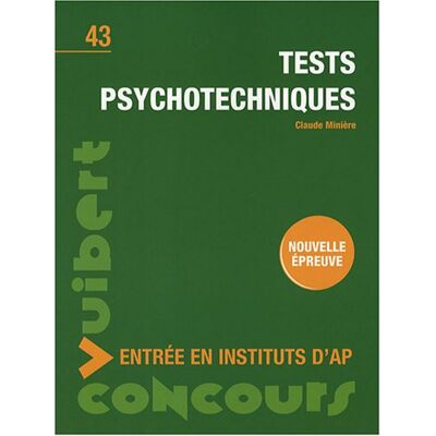 Claude Minière Tests Psychotechniques : Nouvelle Épreuve - Publicité Claude Minière Tests Psychotechniques : Nouvelle Épreuve - Publicité
