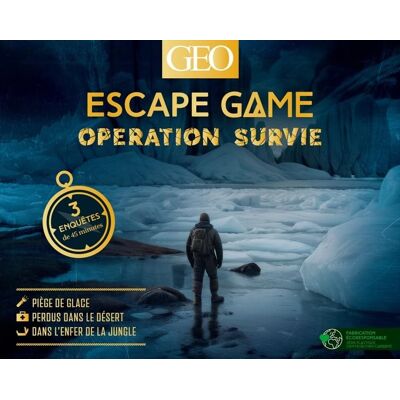 XXX Escape Game Opération Survie - Publicité XXX Escape Game Opération Survie - Publicité