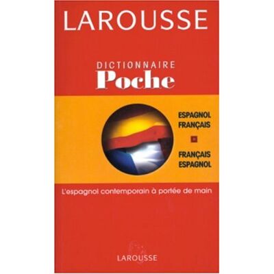 Larousse Dictionnaire De Poche Espagnol-Français Et Français-Espagnol - Publicité Larousse Dictionnaire De Poche Espagnol-Français Et Français-Espagnol - Publicité