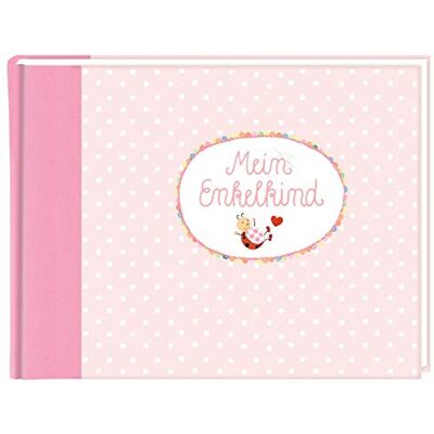 Eintragalbum - Babyglück - Mein Enkelkind (Rosa) (Alben & Geschenke Fürs Baby) - Publicité Eintragalbum - Babyglück - Mein Enkelkind (Rosa) (Alben & Geschenke Fürs Baby) - Publicité