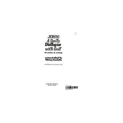 John: A Daily Dialogue With God - Publicité John: A Daily Dialogue With God - Publicité