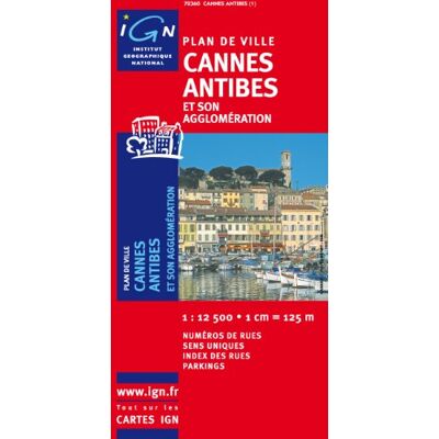 Collectif Cannes / Antibes 1 : 12 500: Et Son Agglomération - Publicité Collectif Cannes / Antibes 1 : 12 500: Et Son Agglomération - Publicité