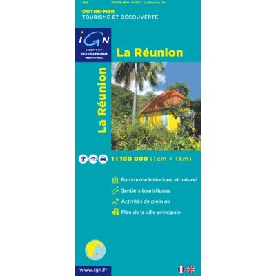 Collectif La Réunion 1 : 100 000 (Ign Map) - Publicité Collectif La Réunion 1 : 100 000 (Ign Map) - Publicité