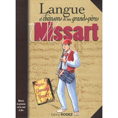 Fanny Rogez Patois Et Chansons De Nos Grands-Pères Nissarts - Publicité Fanny Rogez Patois Et Chansons De Nos Grands-Pères Nissarts - Publicité