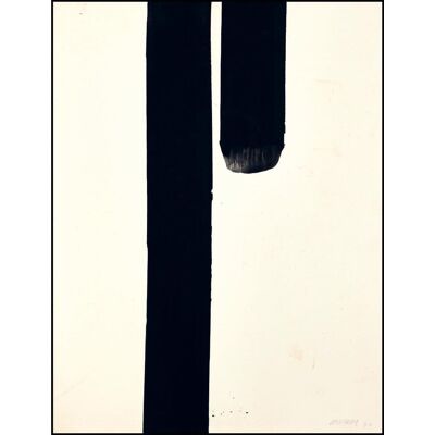 Soulages. Une Autre Lumière. Peintures Sur Papier - Publicité Soulages. Une Autre Lumière. Peintures Sur Papier - Publicité