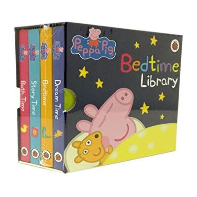 Ladybird Peppa Pig 4 Board Books Set Bedtime Library Collection - Publicité Ladybird Peppa Pig 4 Board Books Set Bedtime Library Collection - Publicité