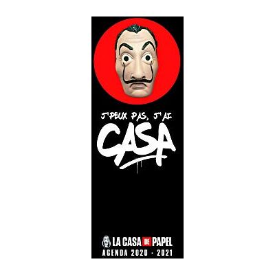 Larousse J'Peux Pas, J'Ai Casa : La Casa De Papel : Agenda 2020-2021 - Publicité Larousse J'Peux Pas, J'Ai Casa : La Casa De Papel : Agenda 2020-2021 - Publicité