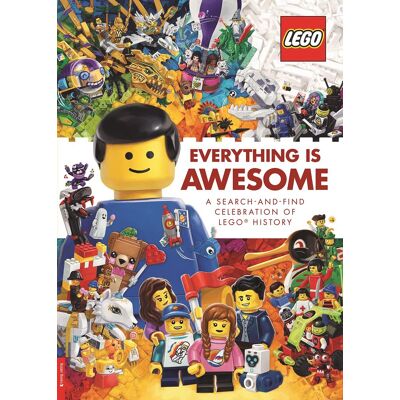 Lego® Books: Everything Is Awesome: A Search And Find Celebration Of Lego® History (Lego® Search And Find) - Publicité Lego® Books: Everything Is Awesome: A Search And Find Celebration Of Lego® History (Lego® Search And Find) - Publicité