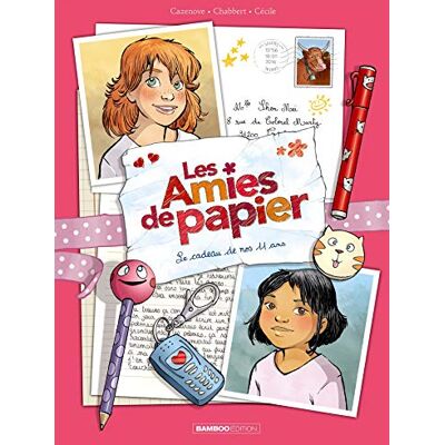 Les Amies De Papier. Vol. 1. Le Cadeau De Nos 11 Ans - Publicité Les Amies De Papier. Vol. 1. Le Cadeau De Nos 11 Ans - Publicité