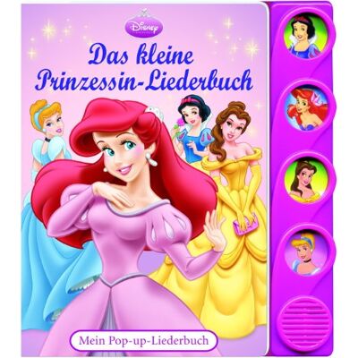 Walt Disney Disney Prinzessinnen - Das Kleine Prinzessin-Liederbuch, Pop-Up-Liederbuch Mit Klangleiste - Publicité Walt Disney Disney Prinzessinnen - Das Kleine Prinzessin-Liederbuch, Pop-Up-Liederbuch Mit Klangleiste - Publicité