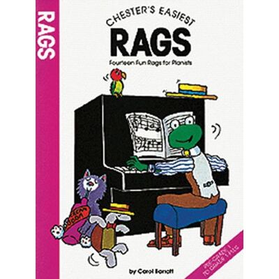 Chester'S Easiest Rags -For Piano-: Noten Für Klavier - Publicité Chester'S Easiest Rags -For Piano-: Noten Für Klavier - Publicité