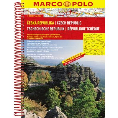 Marco Polo Reiseatlas Tschechische Republik 1:200.000 (Marco Polo Road Atlases) - Publicité Marco Polo Reiseatlas Tschechische Republik 1:200.000 (Marco Polo Road Atlases) - Publicité