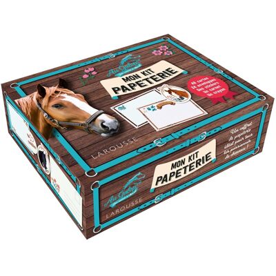 Au Galop ! Une Saison À Cheval : Mon Kit Papeterie - Publicité Au Galop ! Une Saison À Cheval : Mon Kit Papeterie - Publicité
