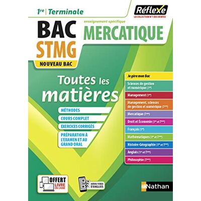 Collectif Mercatique 1re, Terminale, Bac Stmg, Enseignement Spécifique : Toutes Les Matières : Nouveau Bac - Publicité Collectif Mercatique 1re, Terminale, Bac Stmg, Enseignement Spécifique : Toutes Les Matières : Nouveau Bac - Publicité