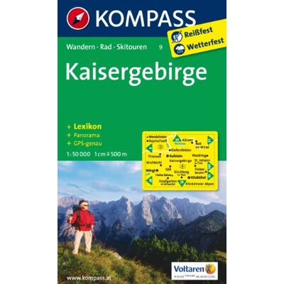 Collectif Kaisergebirge 1 : 50 000: Wanderkarte Mit Kurzführer, Panorama, Radwegen Und Skitouren. Gps-Genau - Publicité Collectif Kaisergebirge 1 : 50 000: Wanderkarte Mit Kurzführer, Panorama, Radwegen Und Skitouren. Gps-Genau - Publicité
