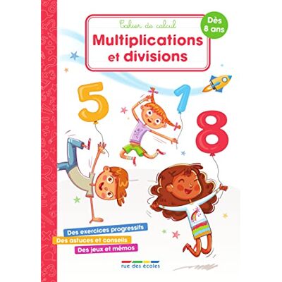 Christophe Roussel Multiplications Et Divisions : Cahier De Calcul - Publicité Christophe Roussel Multiplications Et Divisions : Cahier De Calcul - Publicité