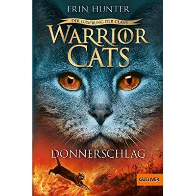 Erin Hunter Warrior Cats - Der Ursprung Der Clans. Donnerschlag: V, Band 2 - Publicité Erin Hunter Warrior Cats - Der Ursprung Der Clans. Donnerschlag: V, Band 2 - Publicité