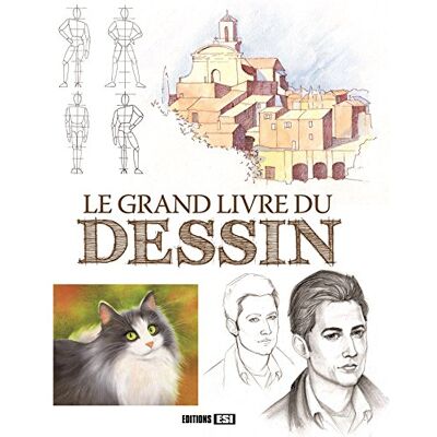 Editions ESI Le Grand Livre Du Dessin - Publicité Editions ESI Le Grand Livre Du Dessin - Publicité