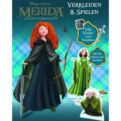 Walt Disney Disney: Merida Anziehpuppen - Publicité Walt Disney Disney: Merida Anziehpuppen - Publicité