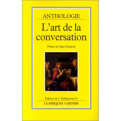 Collectif L'Art De La Conversation : Anthologie - Publicité Collectif L'Art De La Conversation : Anthologie - Publicité