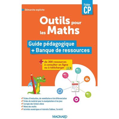 Françoise Reale-Bruyat Outils Pour Les Maths, Fichier Cp : Guide Pédagogique + Banque De Ressources : Démarche Explicite, Conforme Aux Programmes - Publicité Françoise Reale-Bruyat Outils Pour Les Maths, Fichier Cp : Guide Pédagogique + Banque De Ressources : Démarche Explicite, Conforme Aux Programmes - Publicité