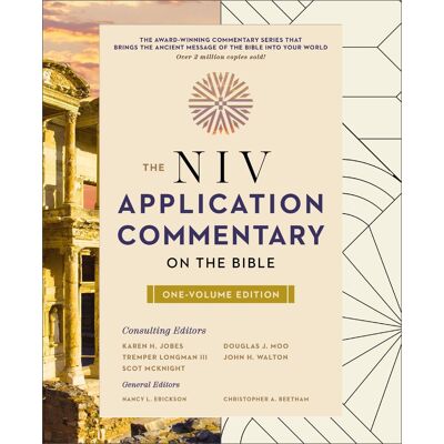 Zondervan The Niv Application Commentary On The Bible: One-Volume Edition - Publicité Zondervan The Niv Application Commentary On The Bible: One-Volume Edition - Publicité