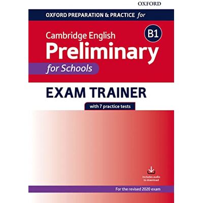 XXX Oxford Preparation Pre-Intermediate For Schools (B1). Workbook Without Key: Preparing Students For The Cambridge English B1 Preliminary For Schools Exam (English First For School) - Publicité XXX Oxford Preparation Pre-Intermediate For Schools (B1). Workbook Without Key: Preparing Students For The Cambridge English B1 Preliminary For Schools Exam (English First For School) - Publicité