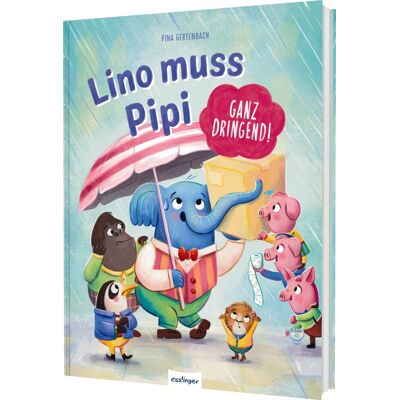 Pina Gertenbach Lino Muss Pipi (Ganz Dringend!): Ein Humorvolles Bilderbuch Für Kinder Ab 3 Jahren - Publicité Pina Gertenbach Lino Muss Pipi (Ganz Dringend!): Ein Humorvolles Bilderbuch Für Kinder Ab 3 Jahren - Publicité