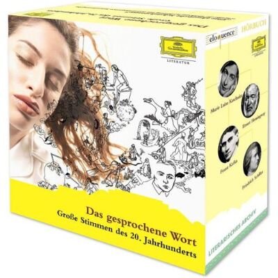 Christoph Bantzer Das Gesprochene Wort. Großes Stimmen Des 20. Jahrhunderts. 25 Cds - Publicité Christoph Bantzer Das Gesprochene Wort. Großes Stimmen Des 20. Jahrhunderts. 25 Cds - Publicité
