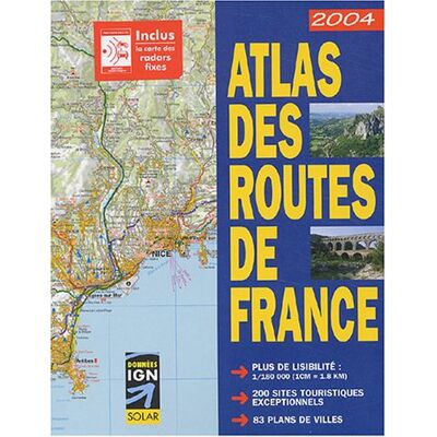 IGN Atlas Des Routes De France - Publicité IGN Atlas Des Routes De France - Publicité