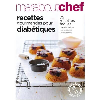 Marabout Recettes Gourmandes Pour Diabétiques - Publicité Marabout Recettes Gourmandes Pour Diabétiques - Publicité