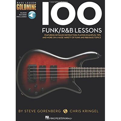 Goldmine, Bass Lesson 100 Funk/r&b; Lessons (Book/online Audio) (Bass Lesson Goldmine Series) - Publicité Goldmine, Bass Lesson 100 Funk/r&b; Lessons (Book/online Audio) (Bass Lesson Goldmine Series) - Publicité