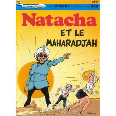 Gos François Walthéry Natacha. Vol. 2. Natacha Et Le Maharadjah - Publicité Gos François Walthéry Natacha. Vol. 2. Natacha Et Le Maharadjah - Publicité