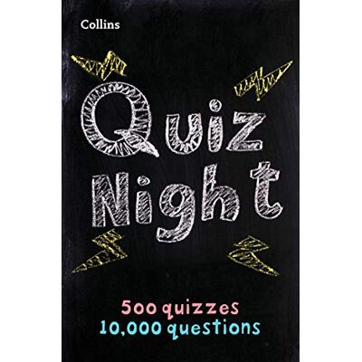 Collins: Collins Quiz Night: 10,000 Original Questions In 500 Quizzes (Quiz Books) - Publicité Collins: Collins Quiz Night: 10,000 Original Questions In 500 Quizzes (Quiz Books) - Publicité
