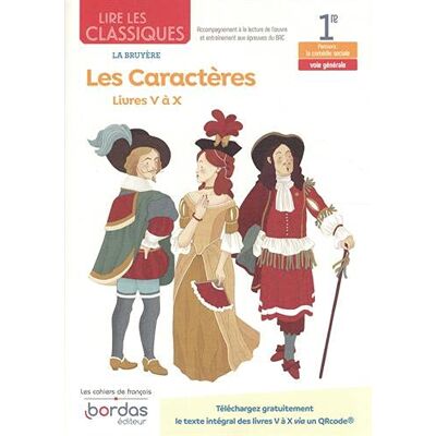 Marie Janin-Sartor La Bruyère, Les Caractères, Livres V À X : 1re Voie Générale, Parcours La Comédie Sociale - Publicité Marie Janin-Sartor La Bruyère, Les Caractères, Livres V À X : 1re Voie Générale, Parcours La Comédie Sociale - Publicité