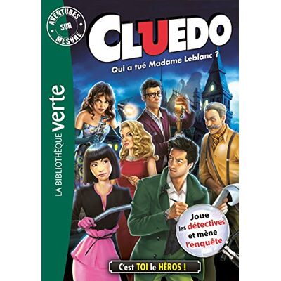 Cluedo. Vol. 13. Qui A Tué Madame Leblanc - Publicité Cluedo. Vol. 13. Qui A Tué Madame Leblanc - Publicité