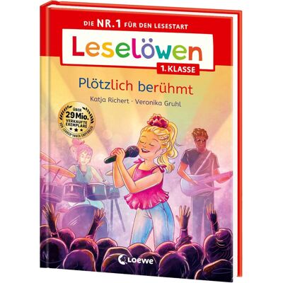 Katja Richert Leselöwen 1. Klasse - Plötzlich Berühmt: Die Nr. 1 Für Den Lesestart - Mit Leselernschrift Abezeh - Erstlesebuch Für Kinder Ab 6 Jahren - Publicité Katja Richert Leselöwen 1. Klasse - Plötzlich Berühmt: Die Nr. 1 Für Den Lesestart - Mit Leselernschrift Abezeh - Erstlesebuch Für Kinder Ab 6 Jahren - Publicité