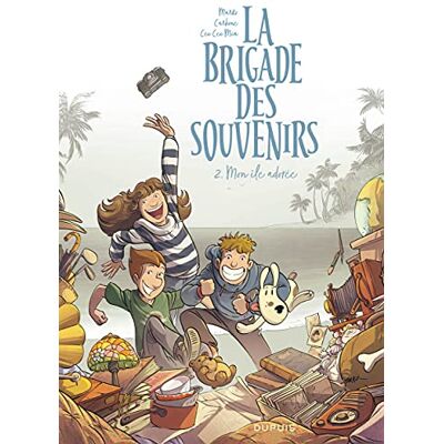 Carbone La Brigade Des Souvenirs. Vol. 2. Mon Île Adorée - Publicité Carbone La Brigade Des Souvenirs. Vol. 2. Mon Île Adorée - Publicité