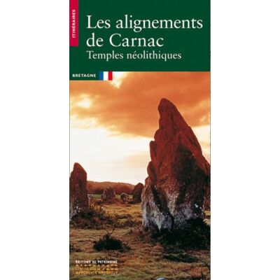 Jean-Pierre Mohen Les Alignements De Carnac, Temples Néolithiques - Publicité Jean-Pierre Mohen Les Alignements De Carnac, Temples Néolithiques - Publicité