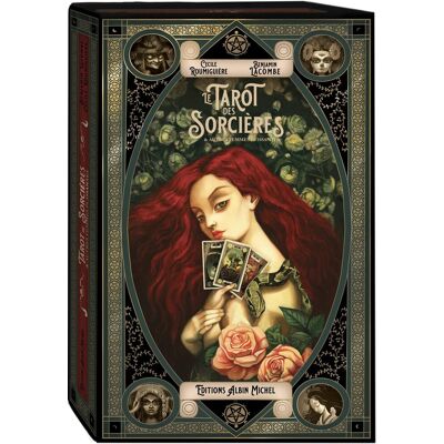 Cécile Roumiguière Le Tarot Des Sorcières & Autres Femmes Puissantes - Publicité Cécile Roumiguière Le Tarot Des Sorcières & Autres Femmes Puissantes - Publicité
